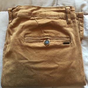 G Fried Denim Wheat Pants. Size 38x32 Slim.